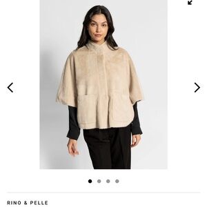 Faux fur CAPE NWT